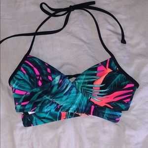 PINK Tropical Swimsuit Top